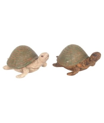Figura de Tortuga de Resina - Decoración Animal Natural