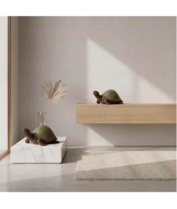 Figura de Tortuga de Resina - Decoración Animal Natural