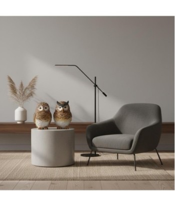 Figura de Búho en Resina | Decoración Única para el Hogar