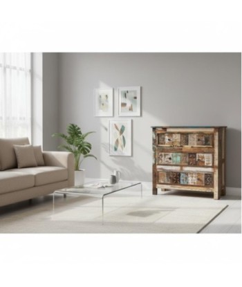 Mueble Auxiliar 3 Cajones para Almacenamiento, Diseño Versátil, Ideal para Salón, Dormitorio, Oficina, Hogar