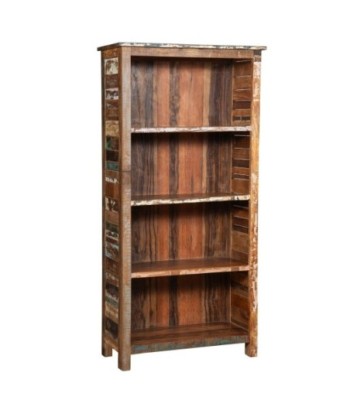 Estantería de Madera para Almacenamiento, Diseño Moderno, Estante Decorativo para Sala, Oficina, Estilo Étnico