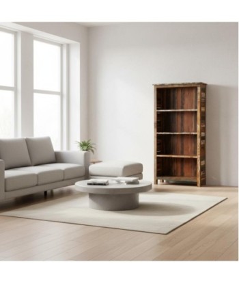 Estantería de Madera para Almacenamiento, Diseño Moderno, Estante Decorativo para Sala, Oficina, Estilo Étnico
