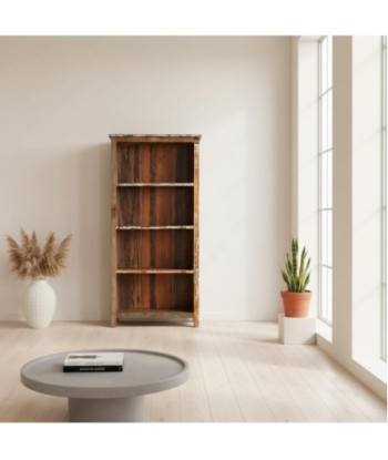 Estantería de Madera para Almacenamiento, Diseño Moderno, Estante Decorativo para Sala, Oficina, Estilo Étnico
