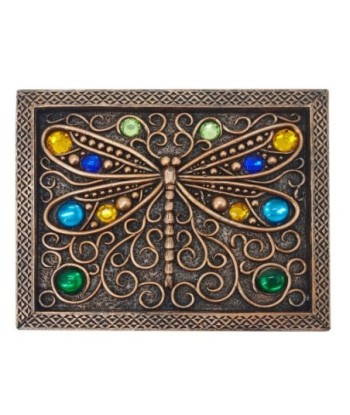 Caja Libélula Decorativa de Resina Étnica para Almacenamiento de Joyas y Accesorios, Ideal para Regalos Únicos