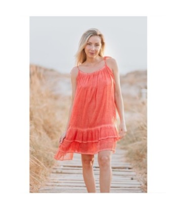 Isla Bonita By SIGRIS Vestido Corto de Algodón con Tirantes Ajustables