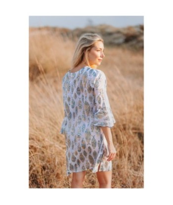 Isla Bonita By SIGRIS Kurta de Algodón con Diseño Floral