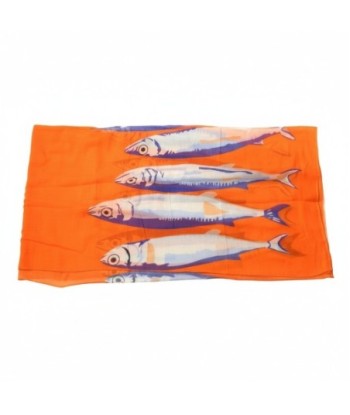 Isla Bonita By SIGRIS Pareo de Algodón con Estampado de Pescado