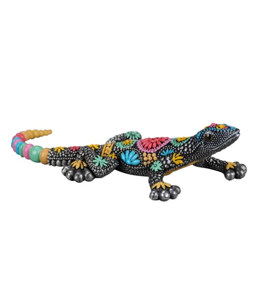 Figura de Lagarto Decorativa en Resina para Jardín y Hogar - Accesorio Etnico para Decoración Interior y Exterior