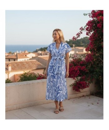 Isla Bonita By SIGRIS Vestido Camisero de Algodón con Estampado Floral