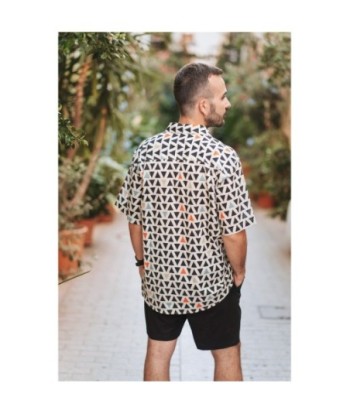 Camisa Hombre Rosa Estampada de Algodón - Moda Hombre, Camisa Manga Larga, Casual y Elegante para Ocasiones Especiales