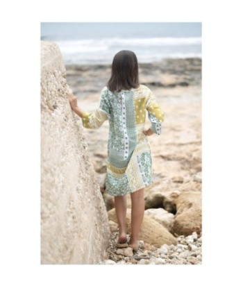 Isla Bonita By SIGRIS Kurta de Algodón con Estampado Multicolor