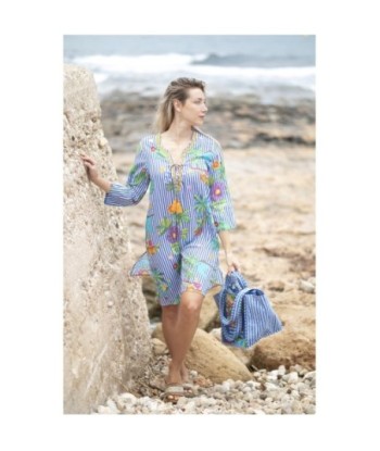 Isla Bonita By SIGRIS Kurta de Algodón con Estampado Floral