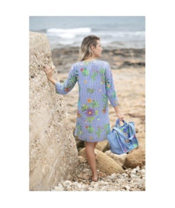 Isla Bonita By SIGRIS Kurta de Algodón con Estampado Floral