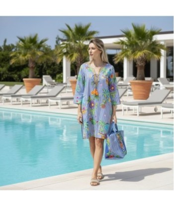Isla Bonita By SIGRIS Kurta de Algodón con Estampado Floral