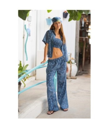 Isla Bonita By SIGRIS Pantalones de Algodón Estampado | Confort y Estilo