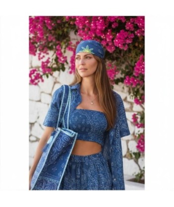 Isla Bonita By SIGRIS Top de Algodón 100% con Estampado Floral