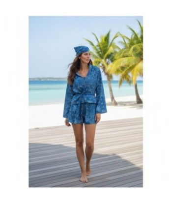 Isla Bonita By SIGRIS Chaqueta de Algodón Estampada con Diseño Bohemio