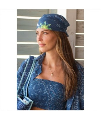 Isla Bonita By SIGRIS Bandana 100% Algodón - Estilo Bohemio con Diseño Floral