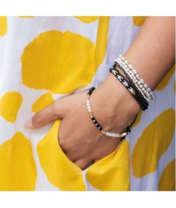 Pulsera de Algodón Crudo para Mujer - Complemento Bohemio Ideal para Estilo Casual, Regalo Perfecto, Moda Isla