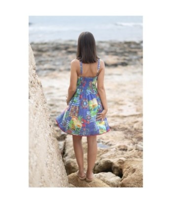 Isla Bonita By SIGRIS Vestido Corto de Verano en Algodón 100%