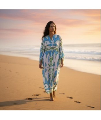 Isla Bonita By SIGRIS Vestido Largo de Algodón con Estampado Floral