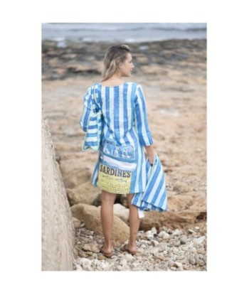Isla Bonita By SIGRIS Kurta de Algodón 100% con Estampado Marítimo