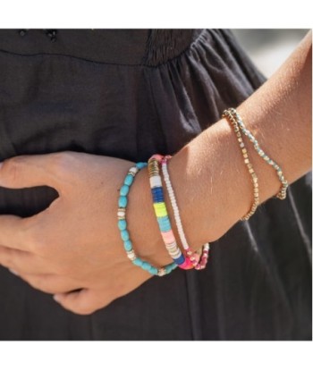 Pulsera de Algodón Crudo para Mujer - Complemento de Moda Isla Bonita Boheme, Diseño Elegante y Versátil, Ideal