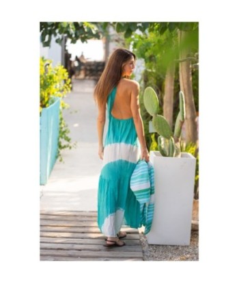 Isla Bonita By SIGRIS Vestido Largo en Viscosa 100% con Estilo Veraniego
