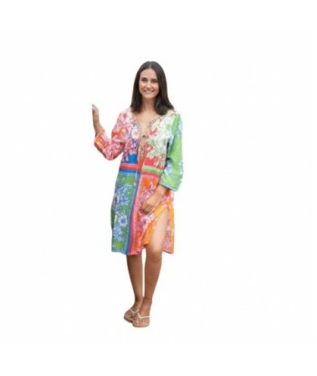 Isla Bonita By SIGRIS Kurta de Algodón Con Estampado Floral