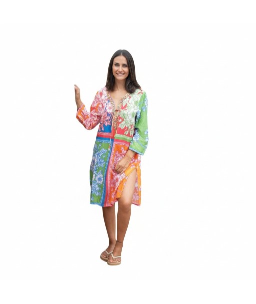 Isla Bonita By SIGRIS Kurta de Algodón Con Estampado Floral