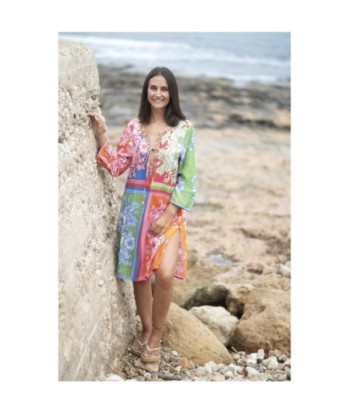 Isla Bonita By SIGRIS Kurta de Algodón Con Estampado Floral