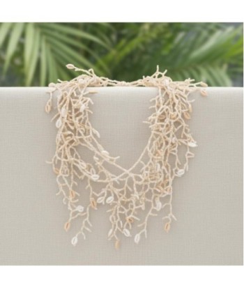 Isla Bonita By SIGRIS Collar de Resina de Poliéster con Conchas Naturales