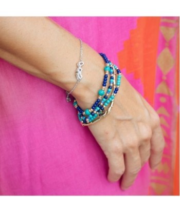 Pulsera Bohemia de Algodón Blanco para Mujer | Complemento de Moda Isla Bonita | Estilo Único y Elegante