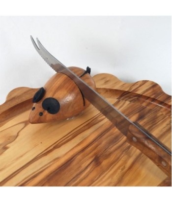 By SIGRIS Plancha Oval Ratón  Sobre Cuchillo Cocina Utensilios Signes Grimalt Decor And Go