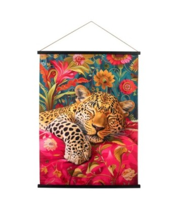 Lienzo Enrollable Guepardo - Decoración Colorida y Animalista