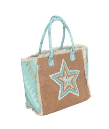 Bolso Mujer Azul Estampado 100% Algodón, Cierre Cremallera, Ideal para Diarias, Regalos Mujer, Mochila Bandolera