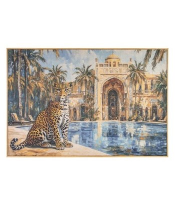 Cuadro Guepardo - Lienzo Impreso, Estilo Tropical