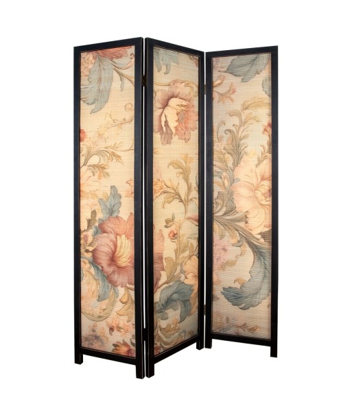 Biombo NOVEDAD de Lienzo Impreso con Diseño Floral Elegante