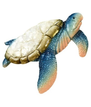 Adorno Pared Tortuga de Metal - Estilo Marino, Decoración Colorida