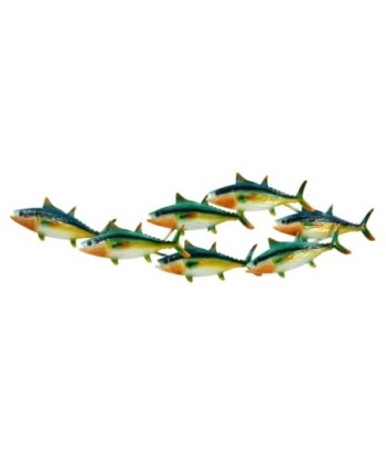 Adorno Pared Peces de Metal para Decoración Costera y Nautica