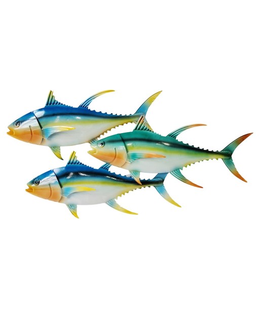 Adorno Pared Peces de Metal | Decoración Acuática Moderna
