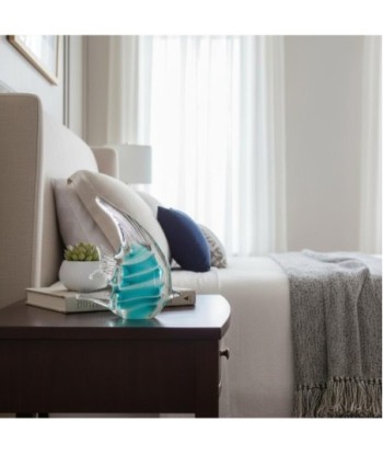Pisapapel Pez Azul de Vidrio | Diseño Moderno y Decorativo