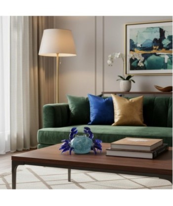 Pisapapel Cangrejo de Vidrio | Decoración Original y Colorida