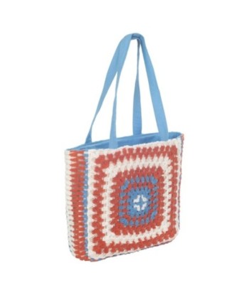 Bolso Mujer Azul - Bolso Bandolera, Tote Bag, Estampado Animal Print, Cierre Cremallera, Moda Isla Bonita Boheme,