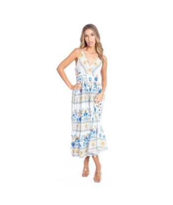 Vestido Largo Midi Multicolor para Mujer - Elegante y Versátil para Ocasiones Especiales y Uso Diario - Moda Isla
