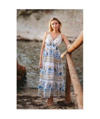 Vestido Largo Midi Multicolor para Mujer - Elegante y Versátil para Ocasiones Especiales y Uso Diario - Moda Isla