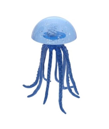 Pisapapel Medusa de Vidrio - Decoración Azul, Estilo Moderno