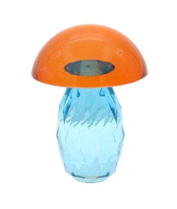 Pisapapel Seta de Vidrio Color Azul y Naranja - Estilo Moderno