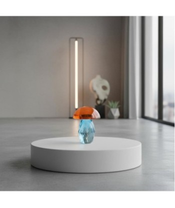 Pisapapel Seta de Vidrio Color Azul y Naranja - Estilo Moderno