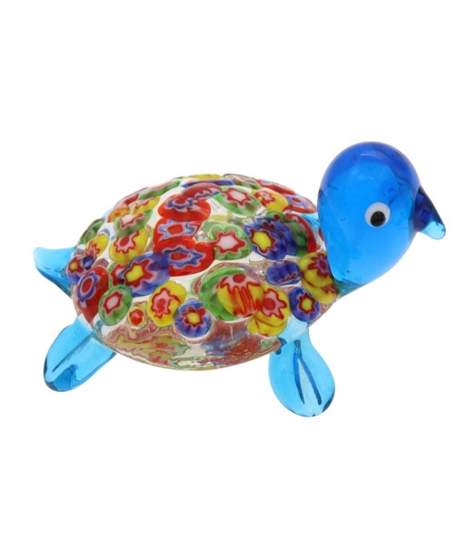Pisapapel Tortuga de Vidrio Colorido - Artículo Decorativo de NOVEDAD